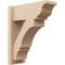 Ekena Millwork 8-in W x 20-in D x 24-in H Balboa Trad Rough Cedar Woodgrain TimberThane Outlooker, Primed Tan OUTUR080X20X24BOA04RCPR - alternate 1